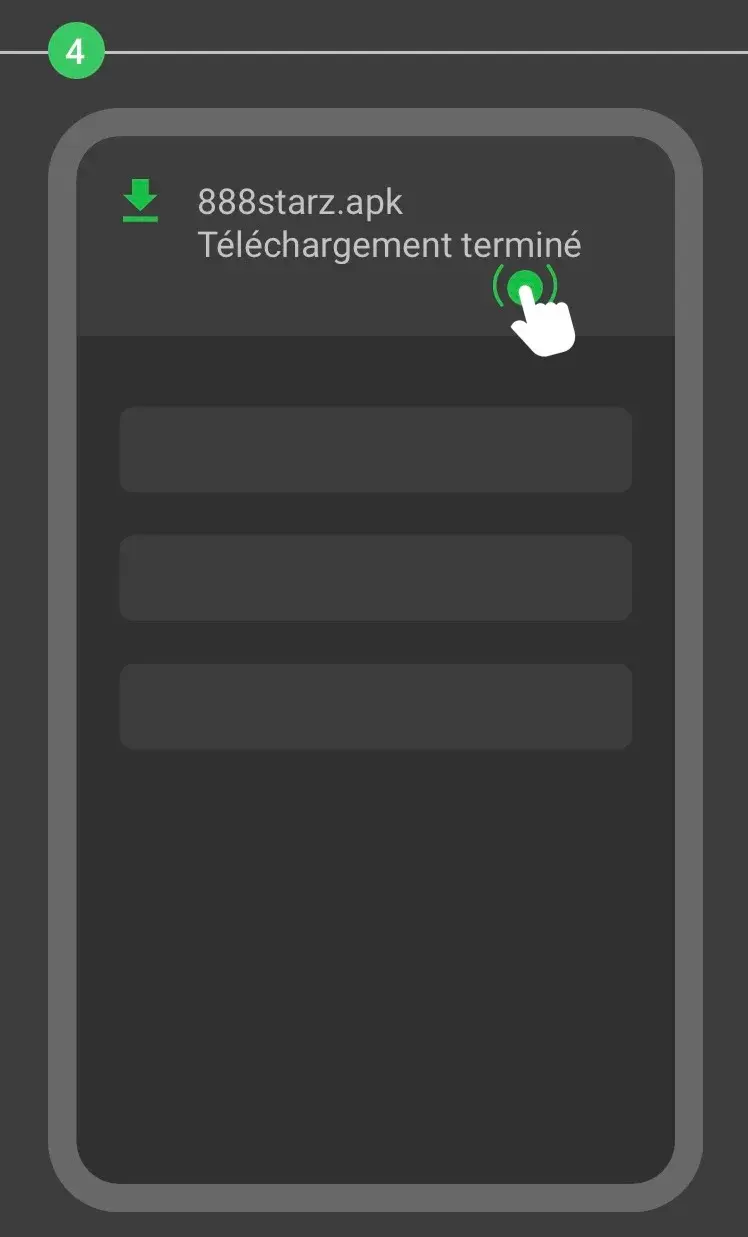 Étape 4 : Sélectionnez le fichier de l’application téléchargé