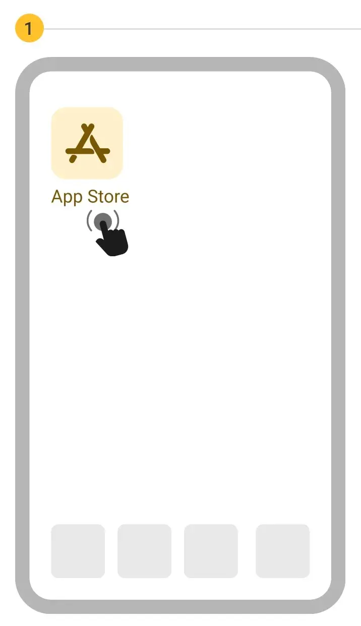 Étape 1 : Ouvrez l’App Store