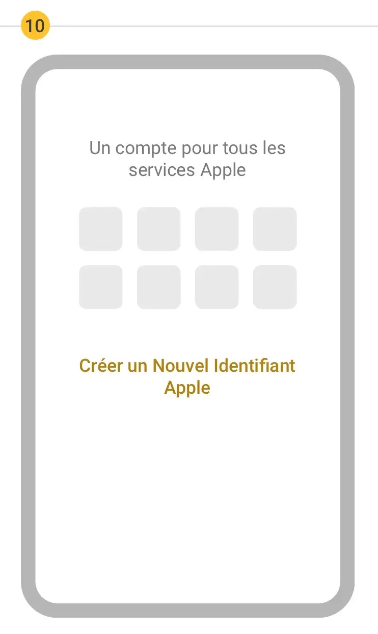 Étape 10 : Si vous recevez un message d’erreur, vous devrez créer un nouveau compte. Rendez-vous sur appleid.apple.com pour vous réinscrire et sélectionnez l’un des pays suivants : Vietnam, Mongolie