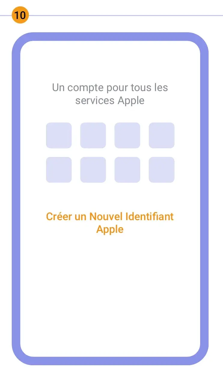Étape 10 : Si vous recevez un message d’erreur, vous devrez créer un nouveau compte. Rendez-vous sur appleid.apple.com pour vous réinscrire et sélectionnez le Nigeria comme étant votre pays